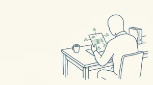 Erros que levam à rejeição de prestação de contas no terceiro setor representados em ilustração editorial